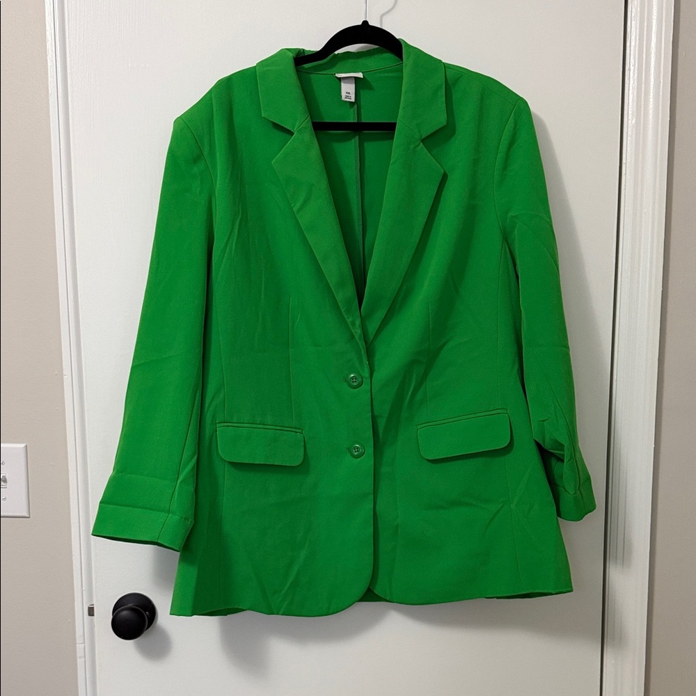 Ava & Viv Vibrant Green Blazer